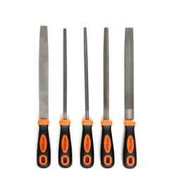 Sada železných pilníkov 5 ks 200mm KRAFT&DELE