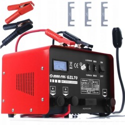 Nabíjačka batérií do auta 12/24V, funkcia START s diaľkovým ovládaním GZL-70 MAR-POL Nabíjačka batérií do auta 12/24V, funkcia START s diaľkovým ovládaním GZL-70 MAR-POL