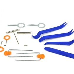 Sada náradia na demontáž autorádií, navigácie, čalúnenia a poťahov GEKO Sada náradia na demontáž autorádií, navigácie, čalúnenia a poťahov GEKO