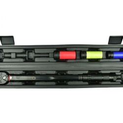 Momentový kľúč 1/2", 28-210Nm s nástrčnými hlavami 17, 19, 21mm GEKO