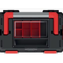 Plastové puzdro, skrinka na náradie KXSA4530F X-BLOCK SOLID TOOLBOX ALU LOG KISTENBERG