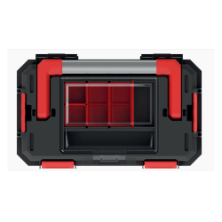Plastové puzdro, skrinka na náradie KXSA4530F X-BLOCK SOLID TOOLBOX ALU LOG KISTENBERG