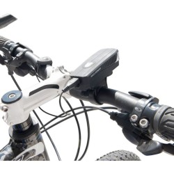 Biele svetlo na bicykel 350 lm USB nabíjací klaksón 5W LED EXTOL SVETLO Biele svetlo na bicykel 350 lm USB nabíjací klaksón 5W LED EXTOL SVETLO