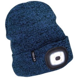 Kryt s čelovkou 4 x 45 lm USB nabíjanie modrá/čierna EXTOL LIGHT