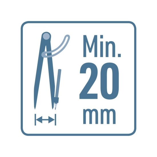 Rozsah kompasu zásuviek/hrotu 0 - 280 mm EXTOL PREMIUM