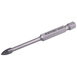 Vrták zo skelného a keramického karbidu 5 mm EXTOL PREMIUM Vrták zo skelného a keramického karbidu 5 mm EXTOL PREMIUM