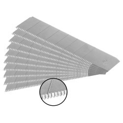 Odlamovacie čepele so zúbkovanou čepeľou 18 mm 10 ks EXTOL PREMIUM