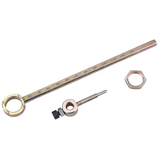 Kruhová vodiaca šablóna pre nástavec EXTOL PREMIUM na rezanie plechu