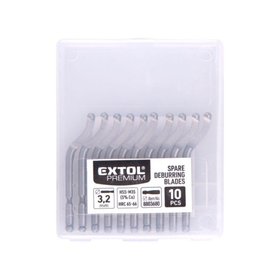 Náhradné čepele 10ks pre 8803680 EXTOL PREMIUM odihlovací stroj Náhradné čepele 10ks pre 8803680 EXTOL PREMIUM odihlovací stroj