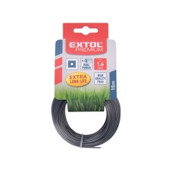Jadrová struna štvorcový profil 1,6 mm 15 m EXTOL PREMIUM