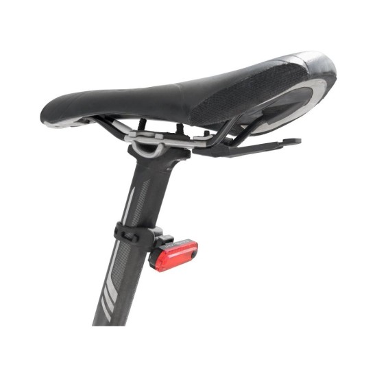 Červené svetlo na bicykel 30lm, USB nabíjanie EXTOL LIGHT