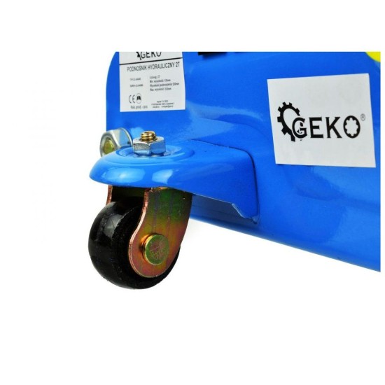 Hydraulický pojazdný zdvihák 135-335mm, 2t GEKO