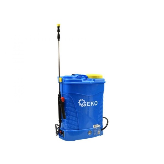 Batériový postrekovač 16l, 12V, 12Ah, modrý GEKO Batériový postrekovač 16l, 12V, 12Ah, modrý GEKO