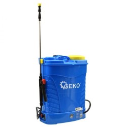 Batériový postrekovač 16l, 12V, 12Ah, modrý GEKO Batériový postrekovač 16l, 12V, 12Ah, modrý GEKO