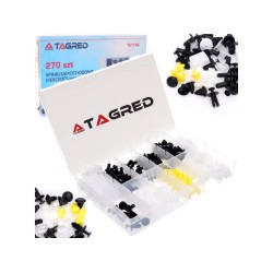 Sada plastových spojovacích svoriek a svoriek 270 ks pre Mercedes TAGRED