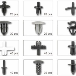 Sada plastových svoriek a svoriek 350 ks pre Volvo TAGRED Sada plastových svoriek a svoriek 350 ks pre Volvo TAGRED