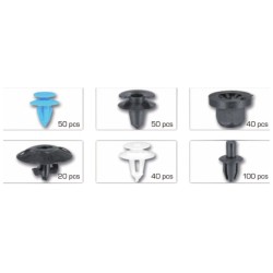 Plastové svorky a spony Sada 300 ks pre Opel TAGRED Plastové svorky a spony Sada 300 ks pre Opel TAGRED