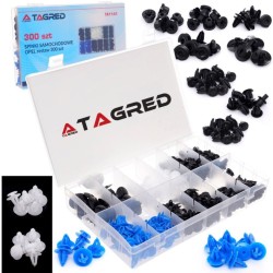Plastové svorky a spony Sada 300 ks pre Opel TAGRED Plastové svorky a spony Sada 300 ks pre Opel TAGRED