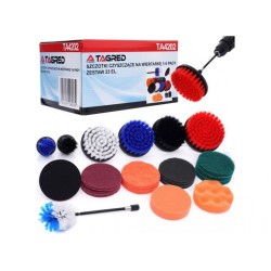 Sada 23 kefiek a leštiacich kotúčov pre vŕtačku TAGRED