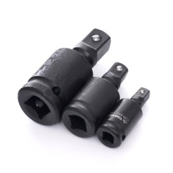 Nárazové objímky s kĺbom 1/2", 1/4", 3/8", sada 3ks TAGRED Nárazové objímky s kĺbom 1/2", 1/4", 3/8", sada 3ks TAGRED