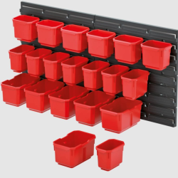 Závesný organizér/držiak s 20 krabičkami ORDERLINE KOR6 KISTENBERG