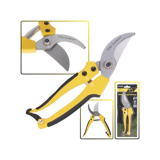 Záhradné nožnice 200 mm s hliníkovou rukoväťou GEKO