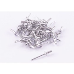 Nity 4,0 x 6,4 mm sada 50 ks hliníka LOBSTER