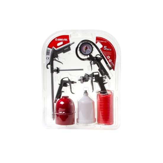 Súprava pneumatického náradia 5 ks MAR-POL Súprava pneumatického náradia 5 ks MAR-POL