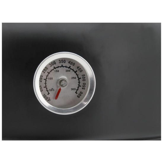 Gril - udiareň na drevené uhlie PISA 3v1 40cm CATTARA Gril - udiareň na drevené uhlie PISA 3v1 40cm CATTARA