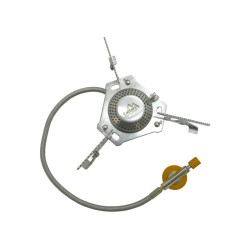 Plynový sporák s piezoelektrickým zapaľovaním, kempingový stojan CATTARA Plynový sporák s piezoelektrickým zapaľovaním, kempingový stojan CATTARA