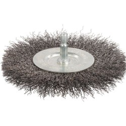 Kotúč na čistič škárovacej hmoty oceľový 110 mm POWERPLUS Kotúč na čistič škárovacej hmoty oceľový 110 mm POWERPLUS