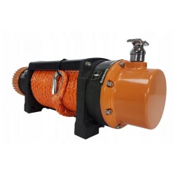 Elektrický lanový navijak 12V 5440kg s diaľkovým ovládaním syntetické lano BJC Elektrický lanový navijak 12V 5440kg s diaľkovým ovládaním syntetické lano BJC