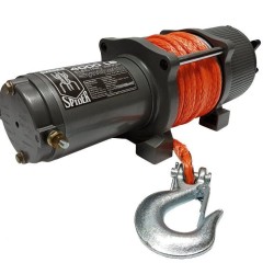 Elektrický lanový navijak 12V 1814Kg 4000lbs syntetické lano SPIDER WINCH