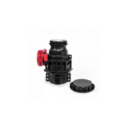 Guľový ventil pre IBC nádobu na vodu, vstup S60x6 s výstupom Camlock Typ A 2" s uzáverom Guľový ventil pre IBC nádobu na vodu, vstup S60x6 s výstupom Camlock Typ A 2" s uzáverom