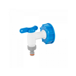 Sada pre nádobu na vodu IBC, adaptér IBCS60 a 3/4" kohútik s koncovým uzáverom