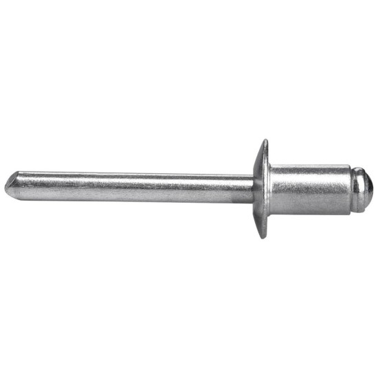Súprava odtrhávacích hliníkových nitov 250 ks 6,4x9,6 mm plochá hlava EXTOL PREMIUM Súprava odtrhávacích hliníkových nitov 250 ks 6,4x9,6 mm plochá hlava EXTOL PREMIUM