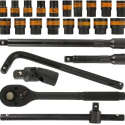 Sada nástrčných kľúčov 1/2" 10 - 32 mm, 24 ks BJC Sada nástrčných kľúčov 1/2" 10 - 32 mm, 24 ks BJC
