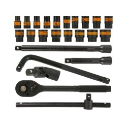 Sada nástrčných kľúčov 1/2" 10 - 32 mm, 24 ks BJC Sada nástrčných kľúčov 1/2" 10 - 32 mm, 24 ks BJC