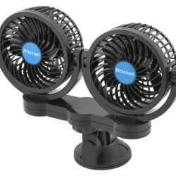 Duo 2 x 108 mm 12 V ventilátor na prísavke MITCHELL Duo 2 x 108 mm 12 V ventilátor na prísavke MITCHELL