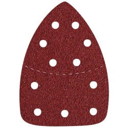 Brúsne papiere na suchý zips Delta balenie 10 ks 149 x 105 mm P120 EXTOL PREMIUM