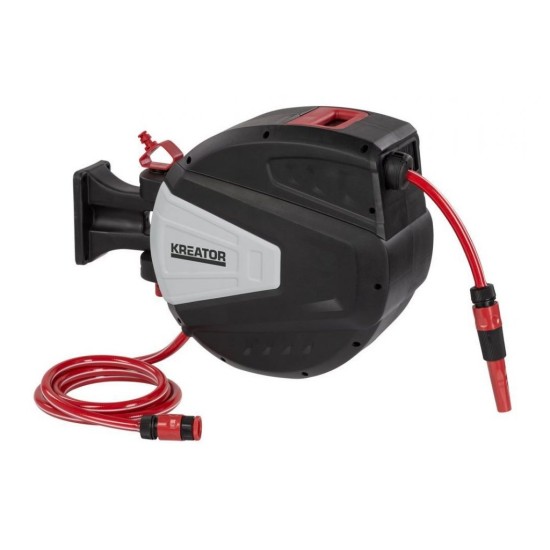 Záhradná hadica 20 m 1/2" s automatickým navíjaním KREATOR Záhradná hadica 20 m 1/2" s automatickým navíjaním KREATOR