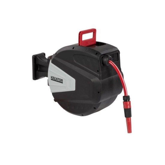 Záhradná hadica 20 m 1/2" s automatickým navíjaním KREATOR Záhradná hadica 20 m 1/2" s automatickým navíjaním KREATOR