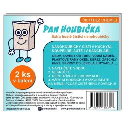 Nano špongie 2ks PANHOUBIČKA Nano špongie 2ks PANHOUBIČKA