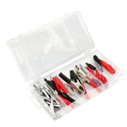 Sada 28 elektrikárskych svoriek (krokodílov) GEKO Sada 28 elektrikárskych svoriek (krokodílov) GEKO