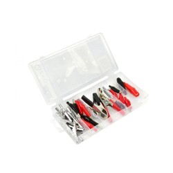 Sada 28 elektrikárskych svoriek (krokodílov) GEKO