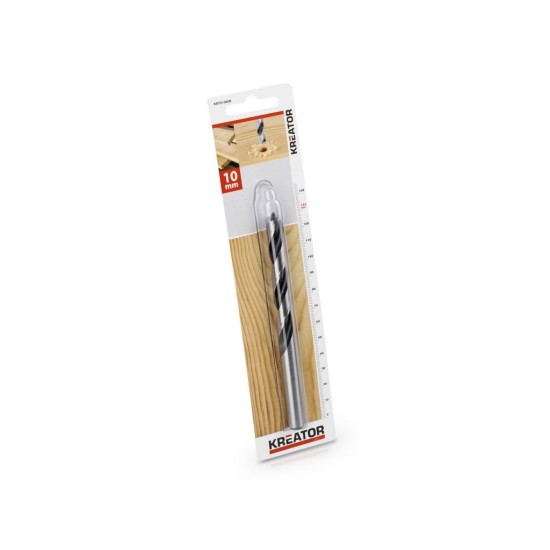 Vrták do dreva 10x133 mm KREATOR Vrták do dreva 10x133 mm KREATOR