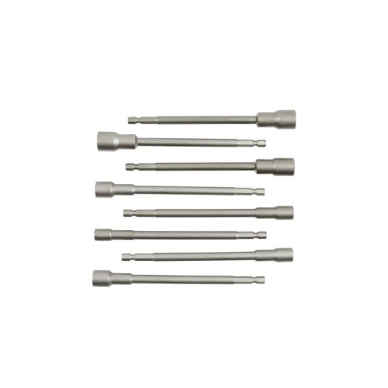 Vŕtacie nástrčné kľúče, predĺžené, magnetické, sada 8ks, 6-13mm GEKO Vŕtacie nástrčné kľúče, predĺžené, magnetické, sada 8ks, 6-13mm GEKO