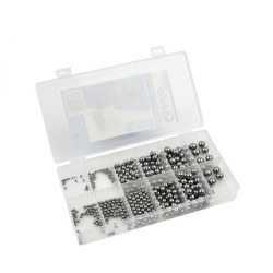 Sada oceľových guľôčok pre ložiská 470ks GEKO