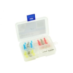 Spájkovacie konektory s cínom 0,25-6mm2, sada 50ks GEKO Spájkovacie konektory s cínom 0,25-6mm2, sada 50ks GEKO
