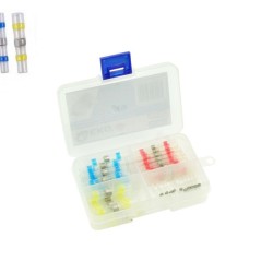 Spájkovacie konektory s cínom 0,25-6mm2, sada 50ks GEKO Spájkovacie konektory s cínom 0,25-6mm2, sada 50ks GEKO